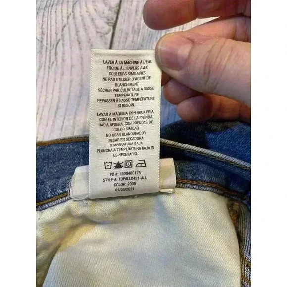 Joe's Jeans Men‎ Kinetic Slim Fit Jeans Dean/Med Wash Paint Splatter Distressed - Picture 12 of 12